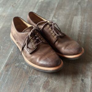 UGG Treadlite Jovin Brown Leather Oxford Shoes 1018689 Men's US Size 9 EUC
